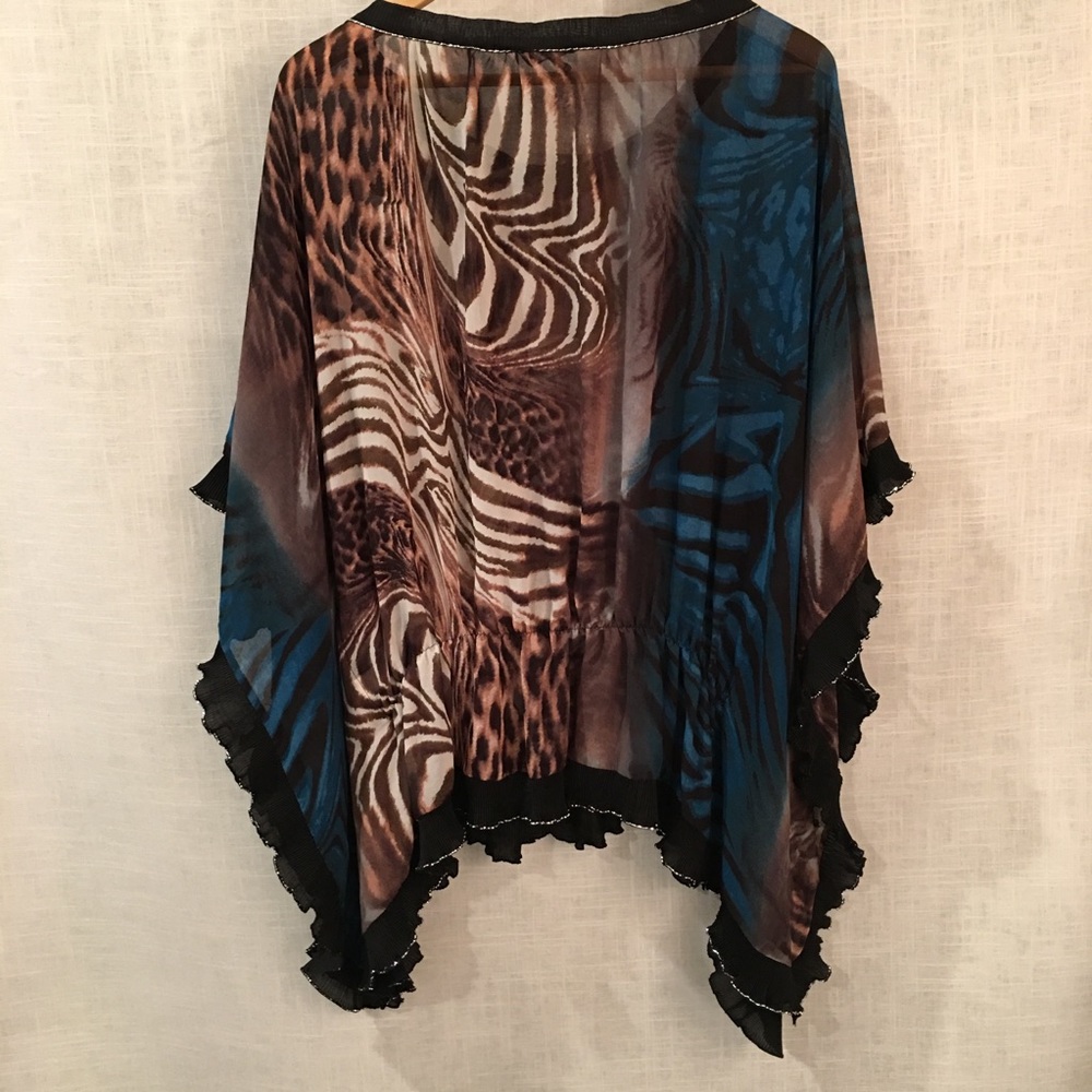 Bebe Blouse Size Small - image 5